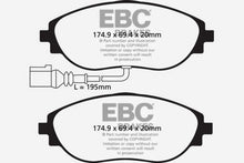 Cargar imagen en el visor de la galería, EBC 14-20 Audi S3 2.0 Turbo Redstuff Front Brake Pads