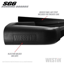 Cargar imagen en el visor de la galería, Westin SG6 Black Aluminum Running Boards 89.50 in