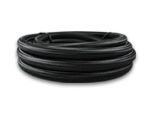 Cargar imagen en el visor de la galería, Vibrant -6 AN Black Nylon Braided Flex Hose (2 foot roll)