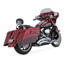 Cargar imagen en el visor de la galería, Vance &amp; Hines HD Dresser 07-16 Big Radius 2-2 Chrome PCX Full System Exhaust