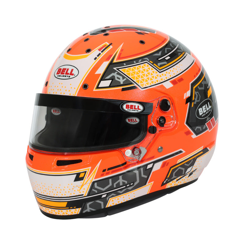 Bell Helmet Rs7-K Stamina Anthracite/Yellow Lrg (60-61) Fia8878-2024/K2025
