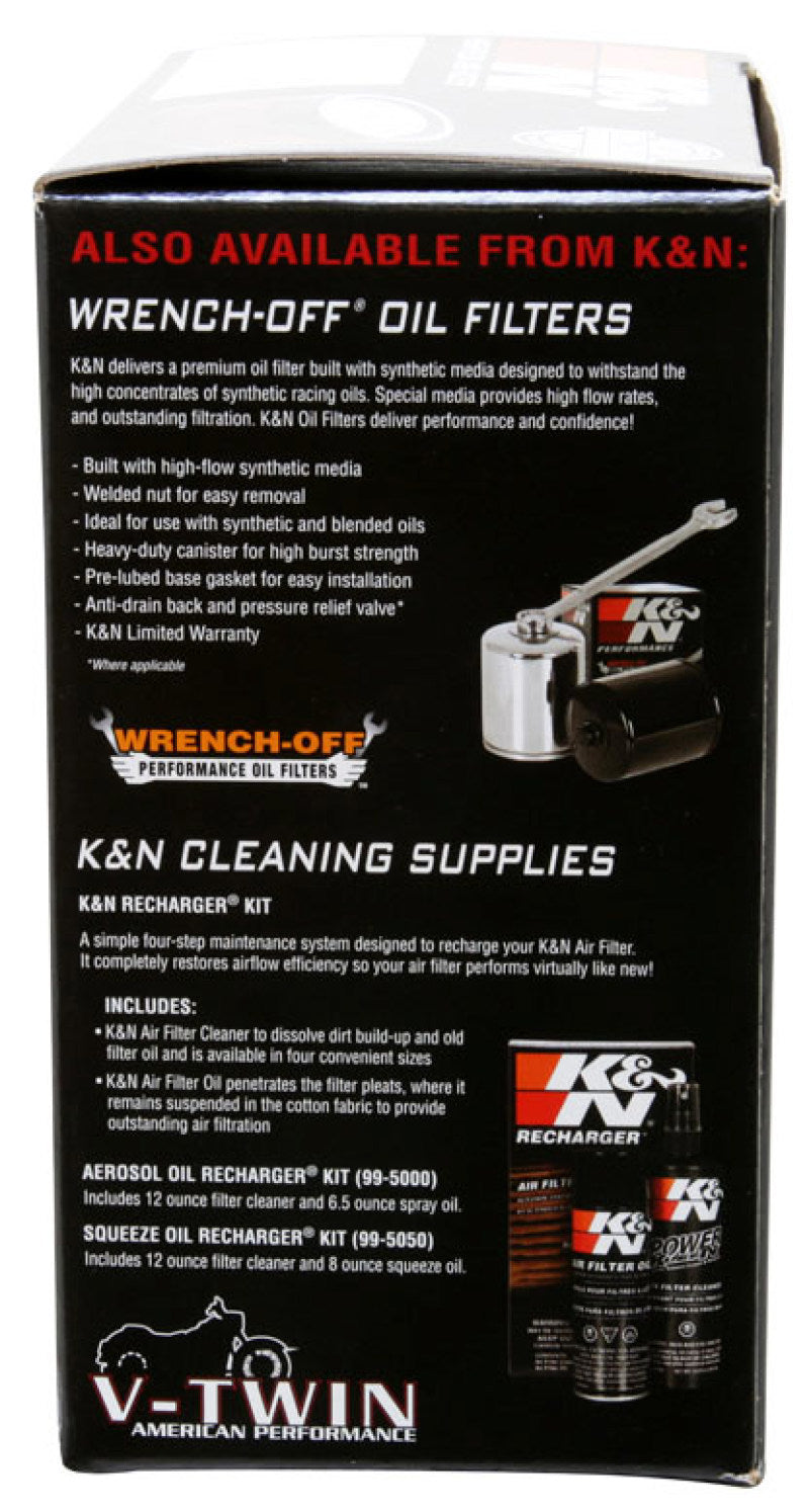 K&N E-3200 Custom Air Filter Round 5-3/8in OD x 4in ID x 2in Height