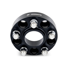 Cargar imagen en el visor de la galería, Mishimoto Wheel Spacers - 5X114.3 / 70.5 / 25 / M14 - Black