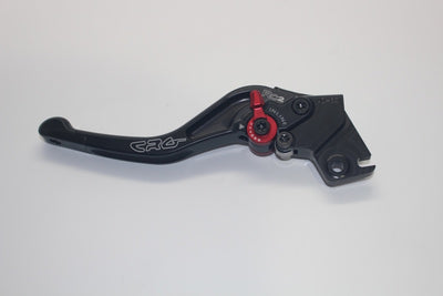 CRG RC2 Clutch Lever Short Black — Fits 2009-2025 Suzuki GSXR 600/750/1000