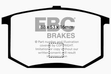 Cargar imagen en el visor de la galería, EBC 75-80 Lotus Esprit 2.0 Greenstuff Rear Brake Pads