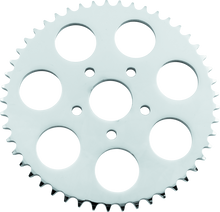 Cargar imagen en el visor de la galería, Twin Power 86-92 XL Chrome Disc Brake Rear Sprocket 49 Tooth Flat