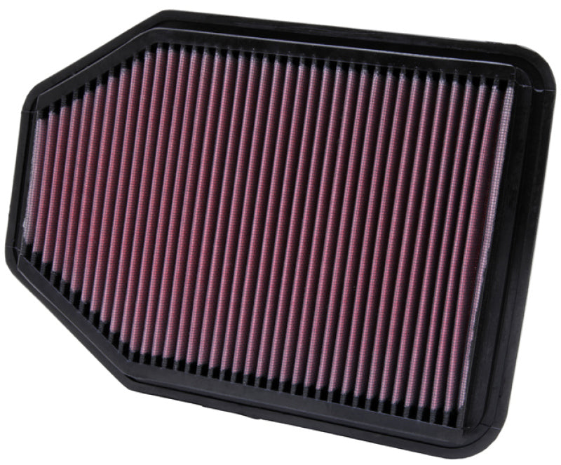 K&N 33-2364 Drop-In Air Filter — Fits 2007-2018 Jeep Wrangler 3.8L V6
