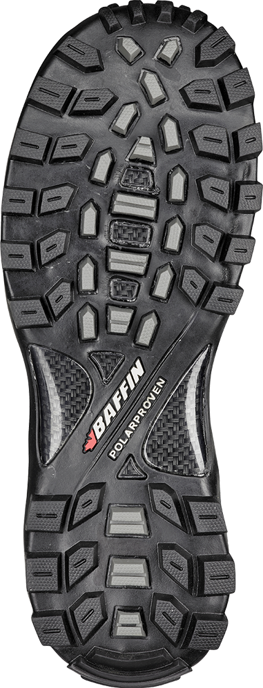 Baffin WOMEN'S Hike Boot Black/Sangria 09 (SOFTW001-BBP-09)
