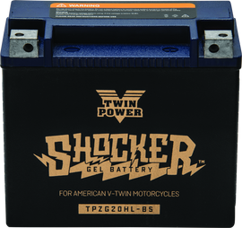 Twin Power YTX-20HL Shocker Gel Battery Replaces H-D 65989-97A