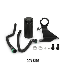 Cargar imagen en el visor de la galería, Mishimoto 11-14 Ford F-150 EcoBoost 3.5L Baffled Oil Catch Can Kit - Black