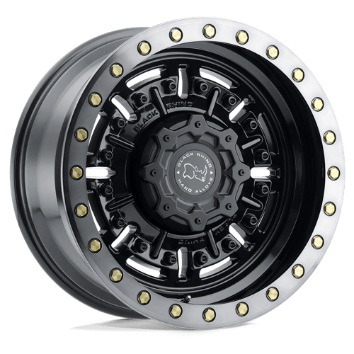 BRABR 17X8.5 6X135 G-GNBLK-MCH-DTLP -18MM