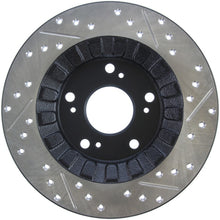 Cargar imagen en el visor de la galería, Rotor trasero derecho ranurado y perforado StopTech 00-09 S2000