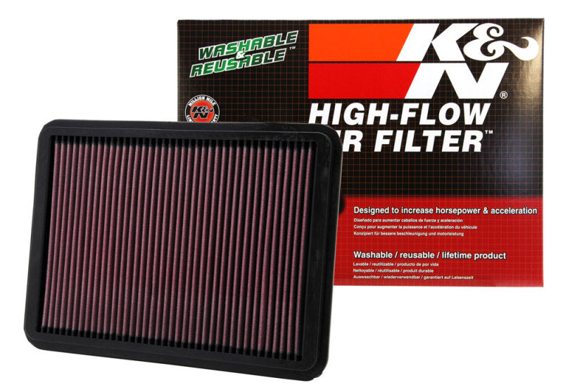K&N Replacement Air Filter — Fits 04-09 Lexus GX470, 02-08 Toyota 4Runner, 01-07 Sequoia, 00-06 Tundra