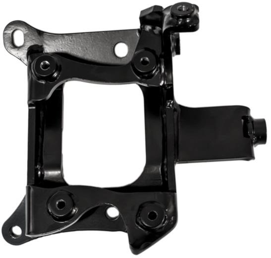 Innovative Black Steel A/C Bracket — 1992-2000 Honda Civic B/D-Series (D Series Compressor)