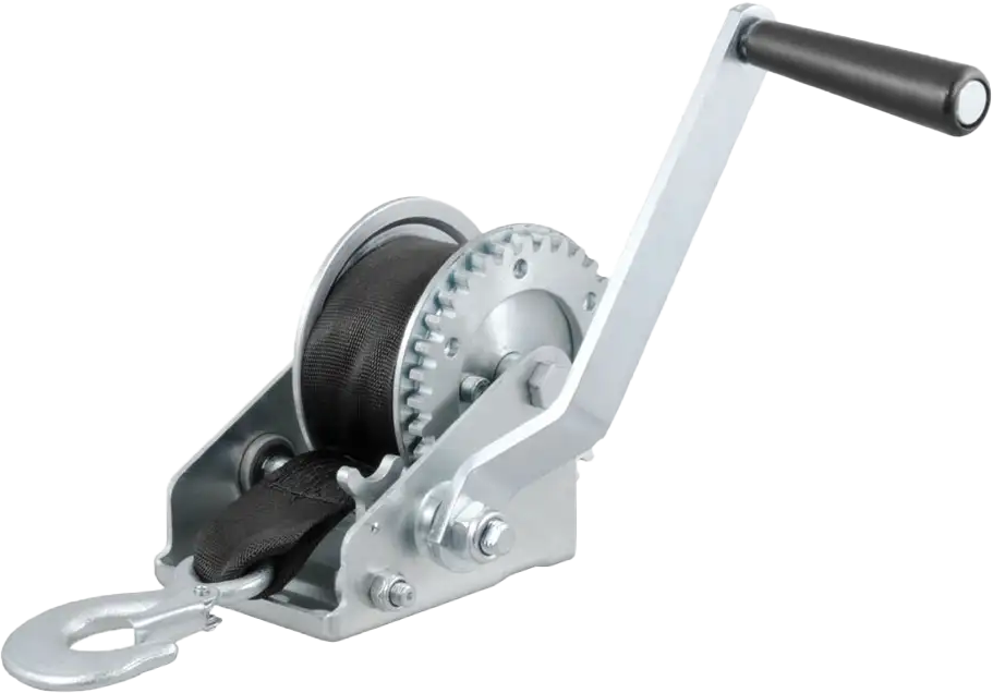CURT 900 LB Winch w/15' Strap (29433)