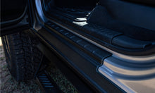 Cargar imagen en el visor de la galería, Bushwacker 09-18 RAM 1500 Extended Cab Trail Armor Rocker Panel and Sill Plate Cover - Black