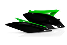 Cargar imagen en el visor de la galería, Acerbis 09-12 Kawasaki KX250F/ KX450F Side Panels - Black/Green