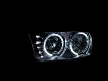 Cargar imagen en el visor de la galería, ANZO 1999-2006 Gmc Sierra 1500 Crystal Headlights w/ Halo and LED Chrome