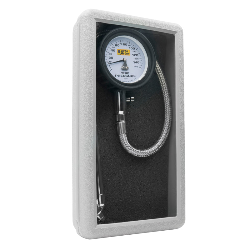 Autometer 150 PSI Analog Tire Pressure Gauge