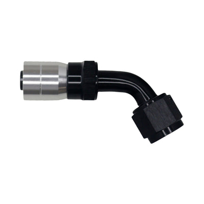 DeatschWerks 8AN 60-Degree Crimping Hose End CPE - Anodized Matte Black