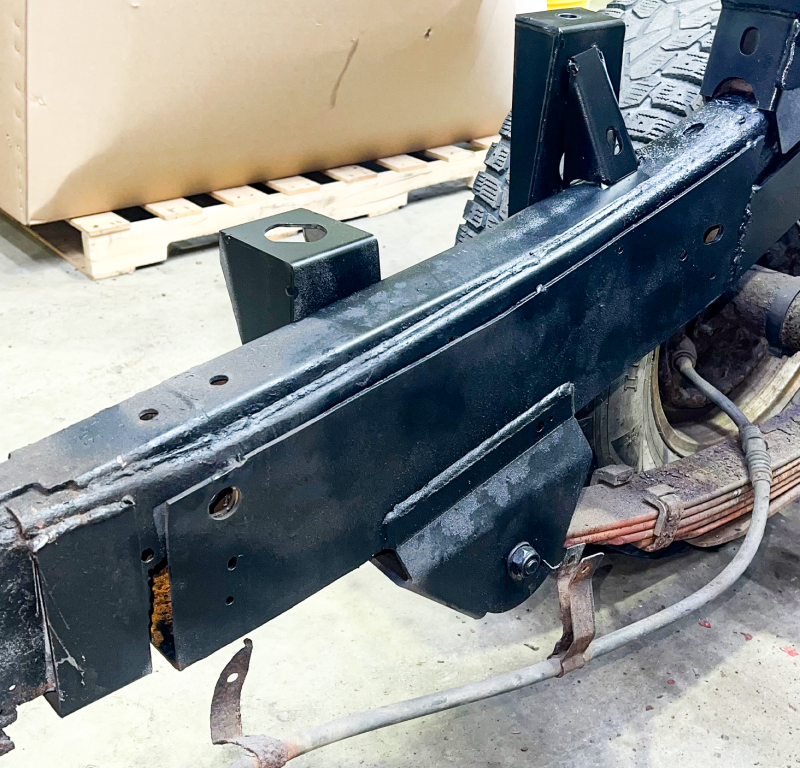 Rust Buster 2004-2012 Chevy Colorado & GMC Canyon Rear ward Leaf Spring Mount - Left