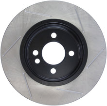 Load image into Gallery viewer, StopTech Power Slot 02-06 Mini Cooper/Mini Cooper S Front Right SportStop Slotted Rotor