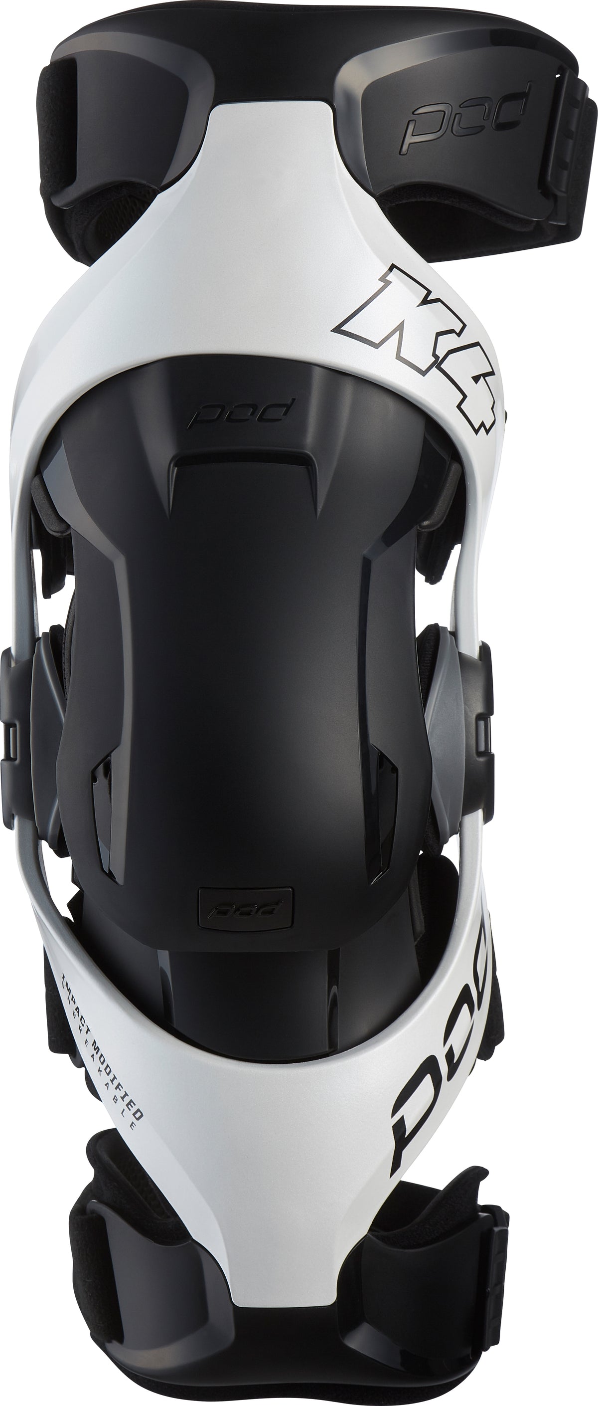 POD K4 V2.0 Knee Brace (RT) White/Black XL/2X (K4023-058-XL/2X)