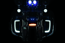 Load image into Gallery viewer, Kuryakyn Tracer Lower Fairing Grill Chrome