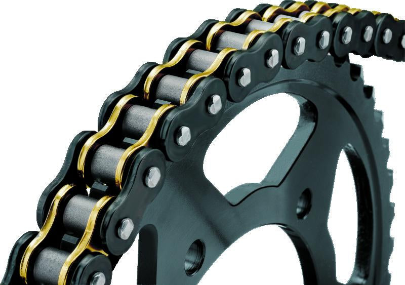 Bike Master 525x120 BMXR X-Ring Chain - Black/Gold