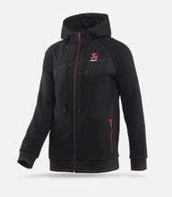 Cargar imagen en el visor de la galería, Akrapovic Mens Corpo Zip Hoodie Black - M