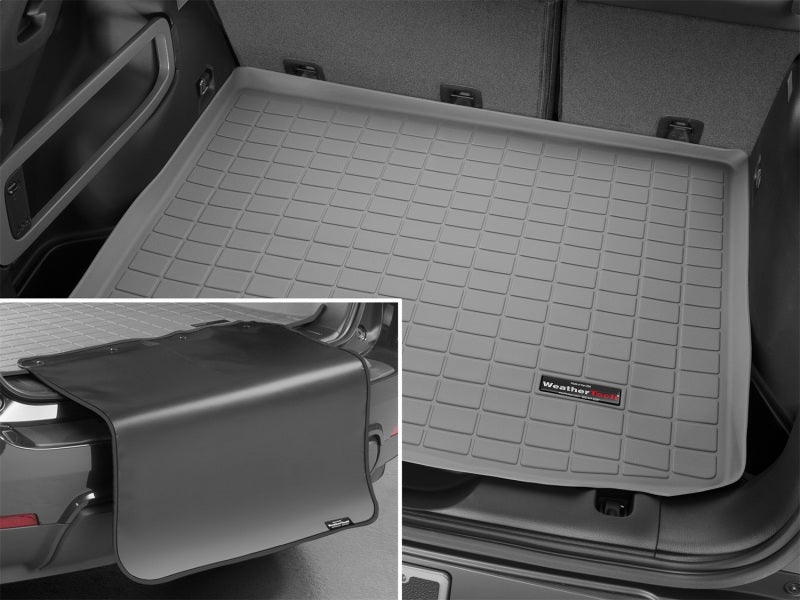 WeatherTech 21-26 Nissan Rogue Cargo Liner w/ Bumper Protector - Grey