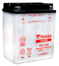 Cargar imagen en el visor de la galería, Batería Yuasa YB14-B2 Yumicron CX de 12 voltios