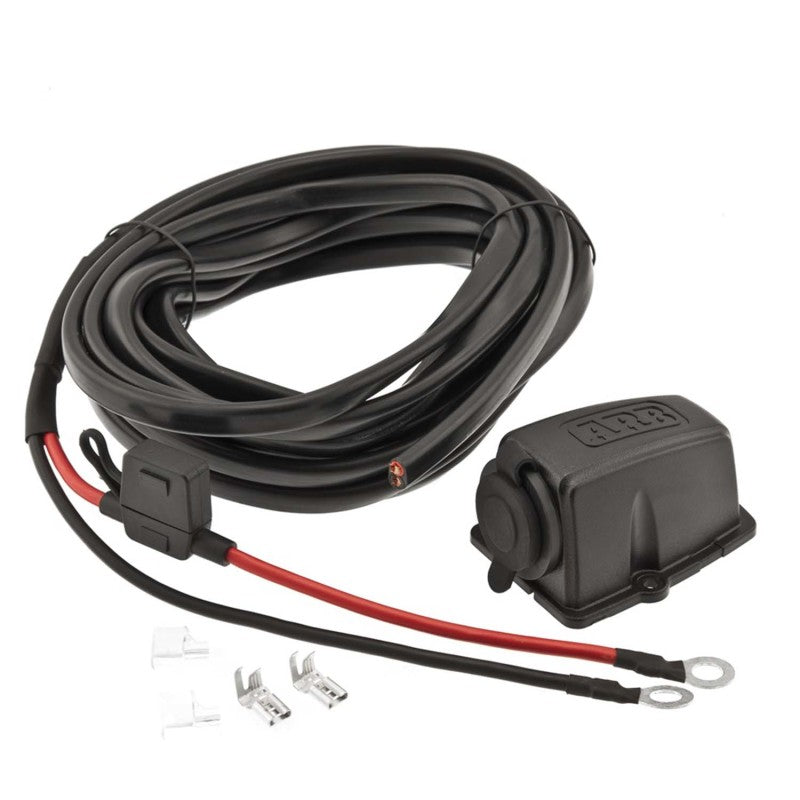 ARB Fridge Wiring Kit 6M W/Threaded Socket