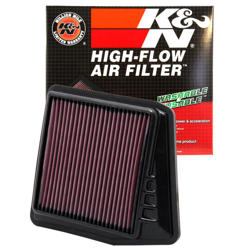 K&N Replacement Air Filter — Fits 2009-2014 Acura TSX