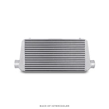 Cargar imagen en el visor de la galería, Mishimoto Universal Silver R Line Intercooler Overall Size: 31x12x4 Core Size: 24x12x4 Inlet / Outle