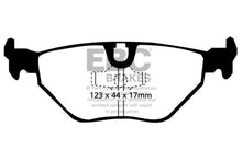 Cargar imagen en el visor de la galería, EBC 98-02 BMW Z3 3.2 (M-Coupe) Greenstuff Rear Brake Pads