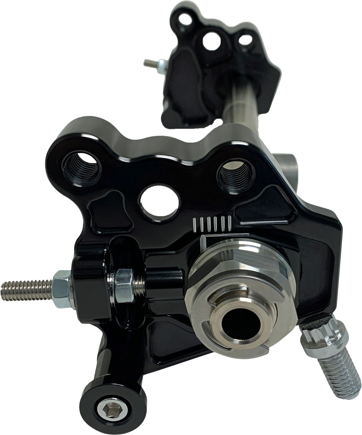 Hawg Halters INC Rear Axel Adjuster w/Shock Relocator `09-24 FL (AXADJ-A01-AS)