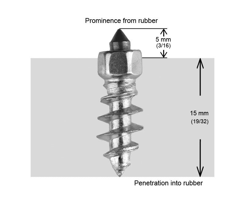 Igrip 18MM Standard Screw Studs QTY 150 (ST-18150R)