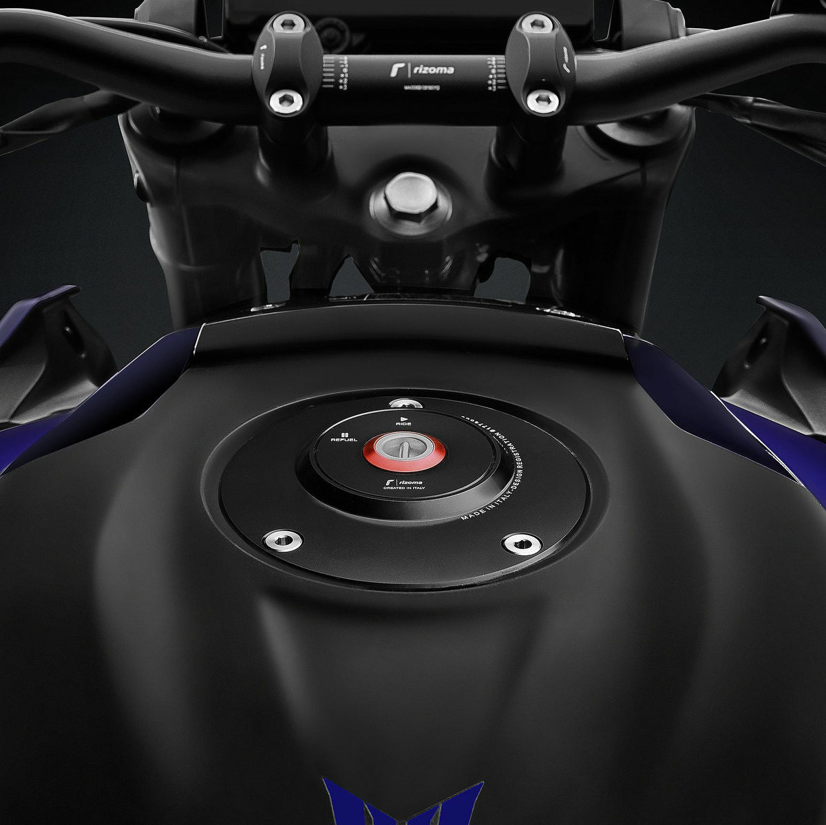 Rizoma GAS CAP Locking Black YAM (TF061B)