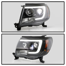 Cargar imagen en el visor de la galería, Spyder Toyota Tacoma 05-11 V2 High-Power LED Headlights - Black PRO-YD-TT05PL-BK