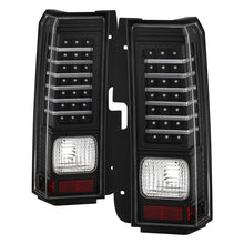 Cargar imagen en el visor de la galería, Xtune Hummer H3 06-09 ( Non H3T ) LED Tail Lights Black ALT-ON-HH306-LED-BK