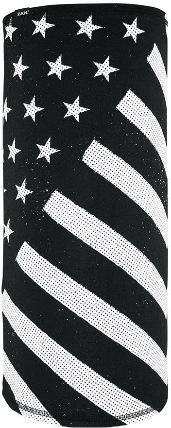 ZAN Sportflex Motley Tube Black & White Flag (TL091)