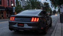 Cargar imagen en el visor de la galería, Corsa 2015-2017 Ford Mustang GT 5.0 3in Cat Back Exhaust Black Dual Tips (Sport)