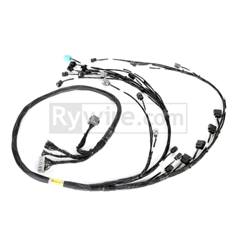 Arnés de motor Rywire Honda K-Series Tucked Budget con OBD2 02-04 RSX K20 Sensor/Firewall VSS