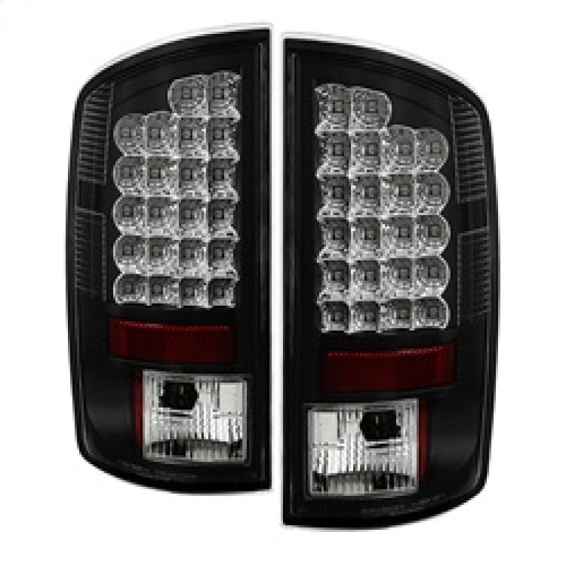 Luces traseras LED Spyder Dodge Ram 07-08 1500/Ram 07-09 2500/3500 negras ALT-YD-DRAM06-LED-BK