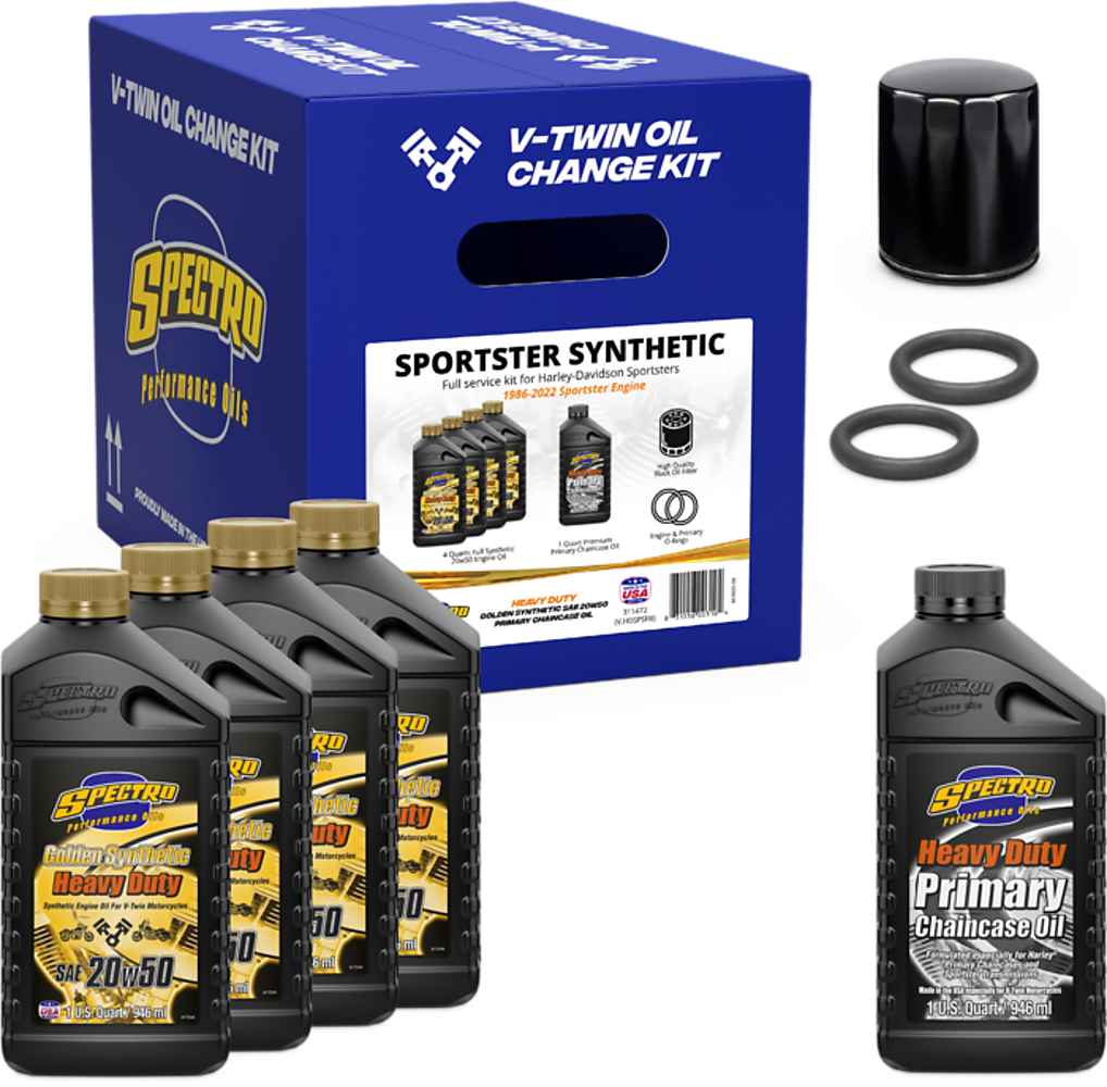 Spectro V-Twin Full OIL Service KIT XL Synthetic (311472)