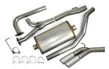 Cargar imagen en el visor de la galería, JBA 04-20 Nissan Titan 5.6L 409SS Pass Side Dual Exit Cat-Back Exhaust