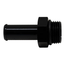 Cargar imagen en el visor de la galería, DeatschWerks 8AN ORB Male to 1/2in Male Barb Fitting (Incl O-Ring) - Anodized Matte Black