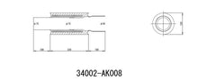 Cargar imagen en el visor de la galería, HKS UNIVERSAL EX H/M SUS 130-75 (cantidad mínima de pedido: 8 piezas)