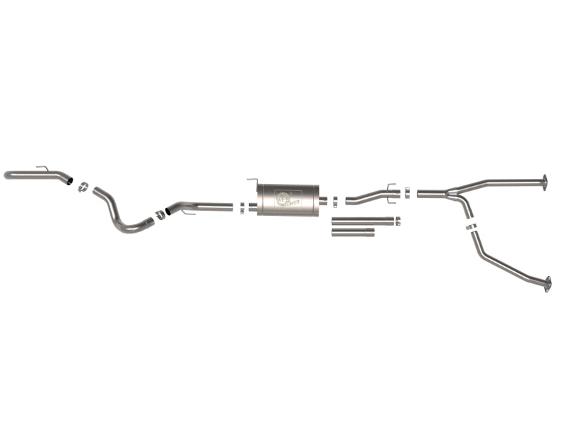 aFe Apollo GT Series Cat-Back Exhaust — Fits 2022-2024 Toyota Tundra V6-3.4L (tt)